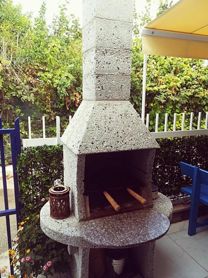 Villa Blue House Nea Kallikrateia ภายนอก รูปภาพ