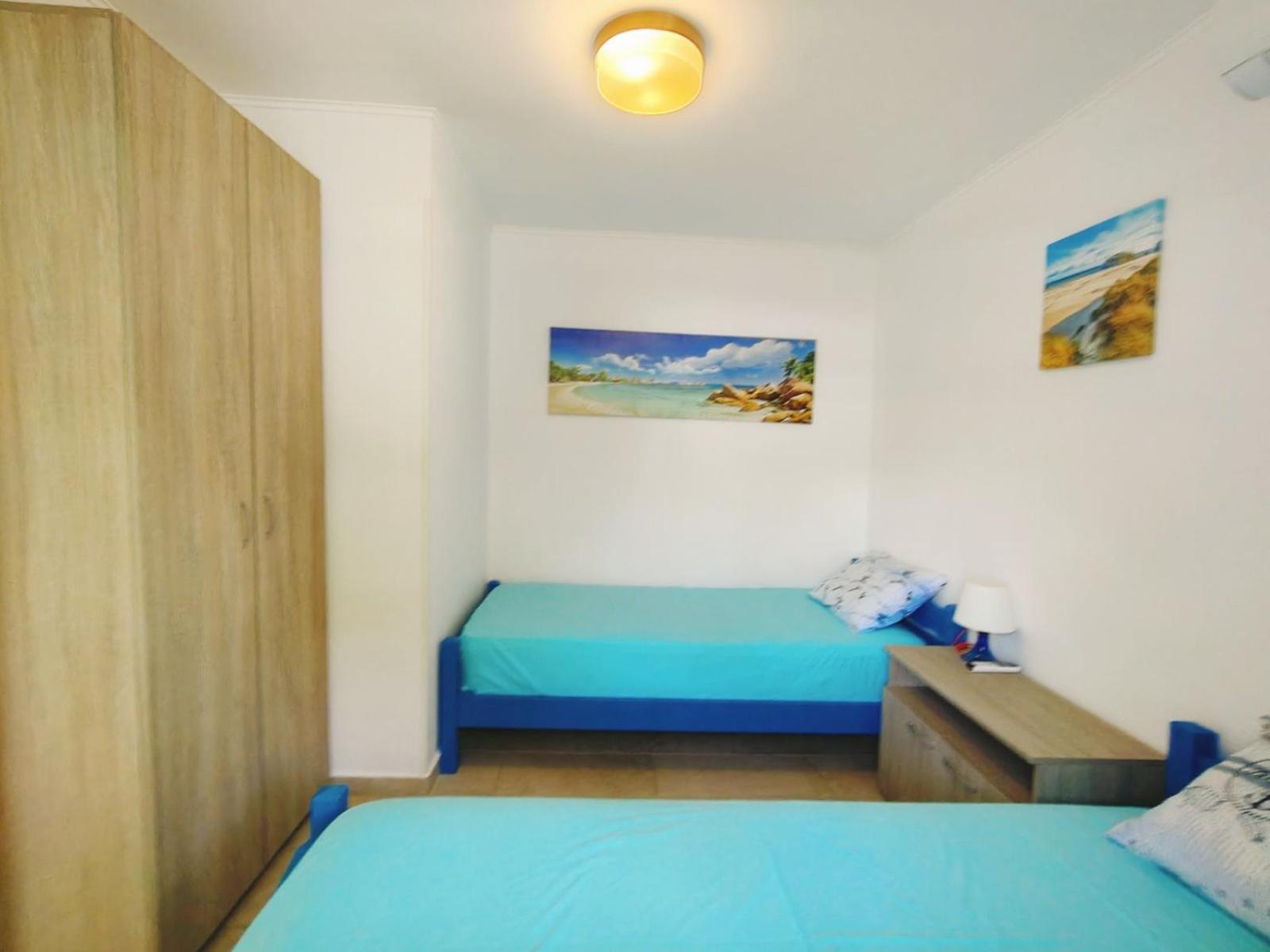 Villa Blue House Nea Kallikrateia ภายนอก รูปภาพ