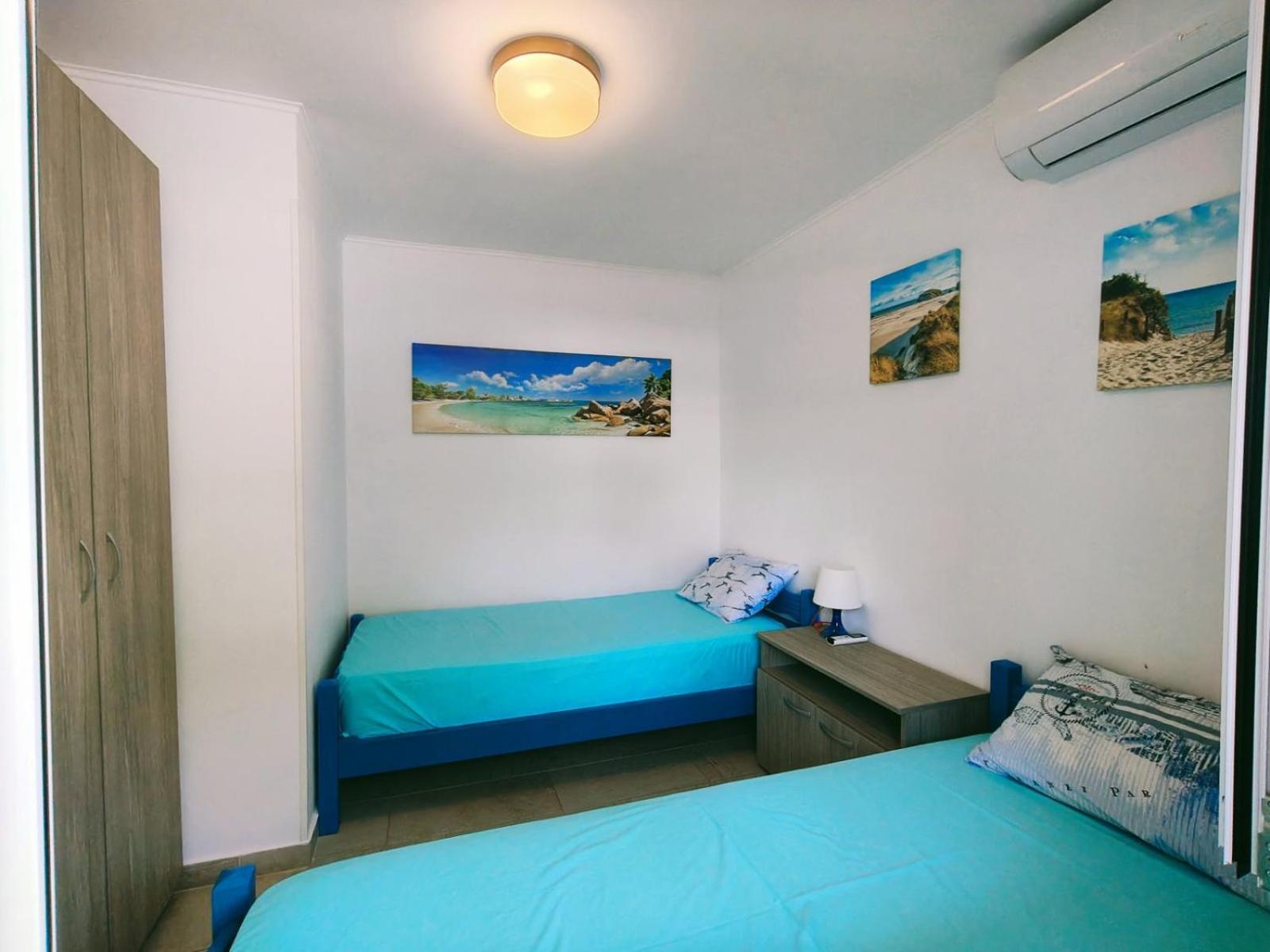 Villa Blue House Nea Kallikrateia ภายนอก รูปภาพ